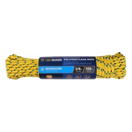 MIBRO GROUP 0.37 in. x 100 ft. Tru-Guard Assorted Colored Rope 231495